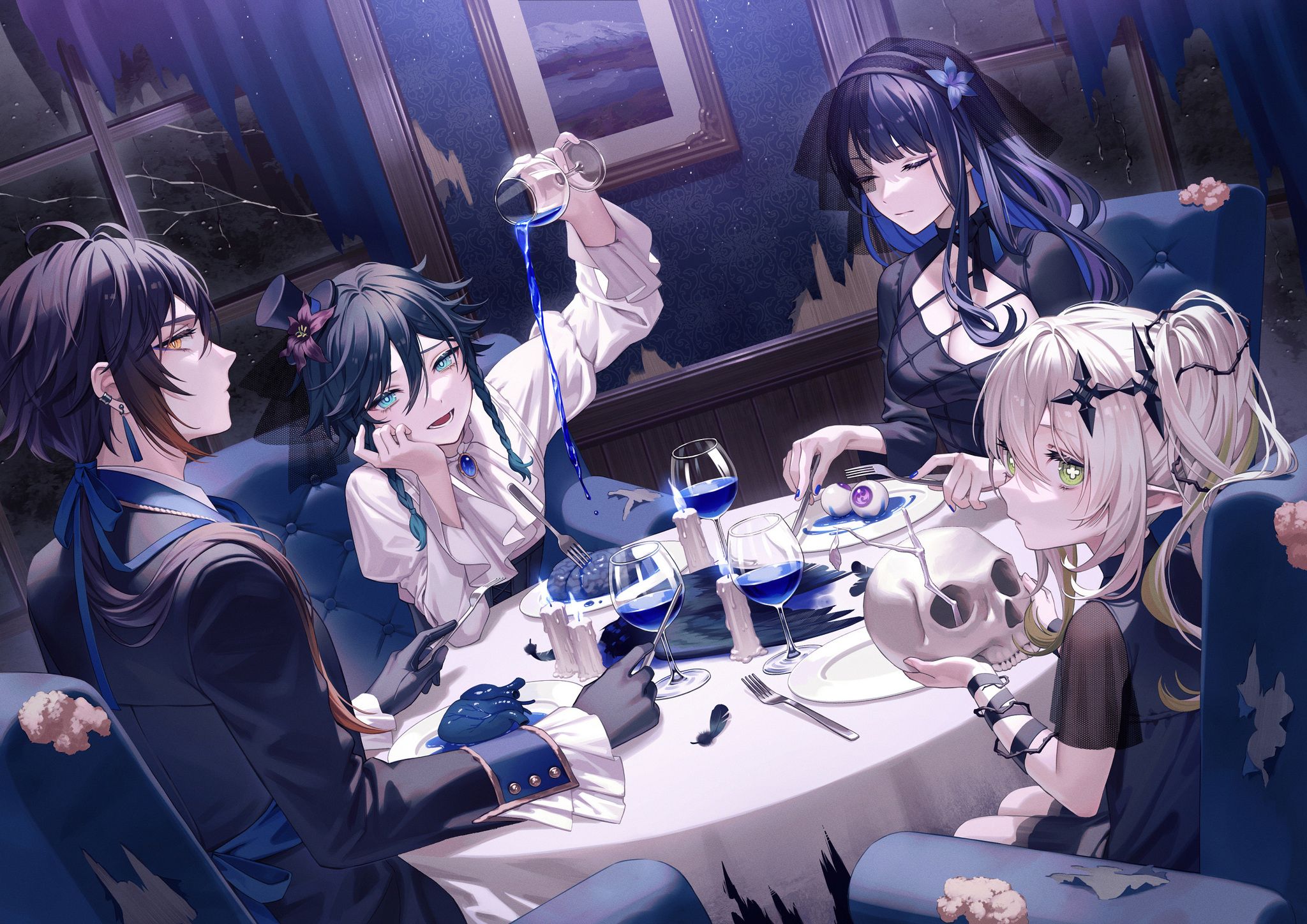 Dark Genshin Party
